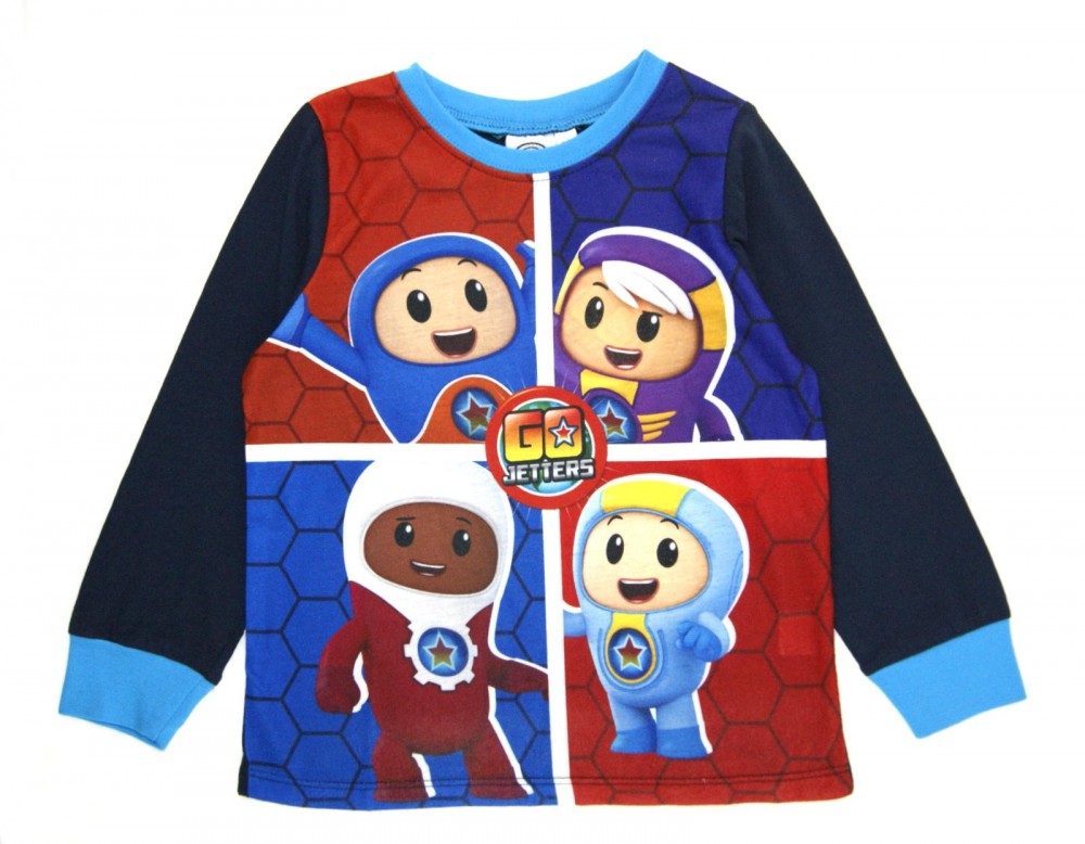 Rechthoek Ezel uniek Shop officially licensed character products for kids, with many designs  exclusive to us! Go Jetters Boys Long Pyjamas - Blue Character Clothing
