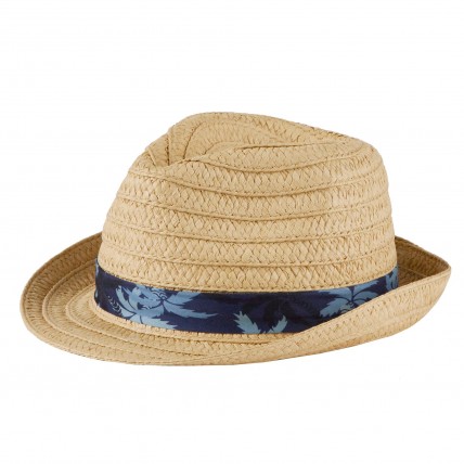 Boys Trilby Tropical Print Hat