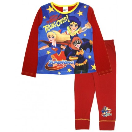 DC Super Hero Girls Long Pyjamas - Taking Over