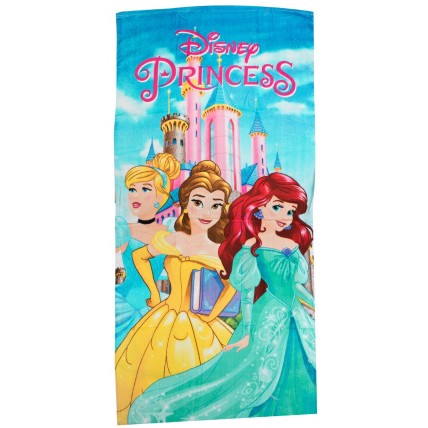 Disney Princess Beach Towel - Princess Castle