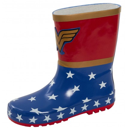 DC Comics Wonder Woman 3D Rubber Wellington Boots