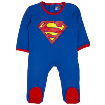 Baby Boys Superman Sleepsuit