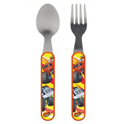 Blaze And The Monster Machines Fork + Spoon