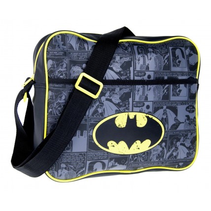 DC Comics Batman Messenger Bag  Comic Logo