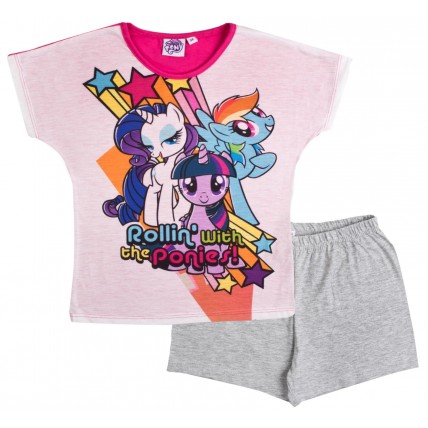 My Little Pony Short Pyjamas - Rollin' With The Ponies