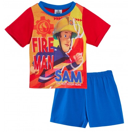 Fireman Sam Shortie Pyjamas