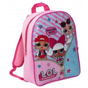 LOL Surprise Girls Backpack Kids School Lunch Book Bag