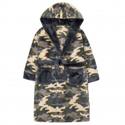 Boys Novelty Camouflage Dressing Gown