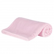 Baby Boys Girls Luxury Sherpa Fleece Blanket Newborn Fleece Wrap Pink Blue Gift