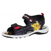 Pokemon Sports Sandals For Boys Kids Pikachu Open Toe Easy Fasten Summer Shoes