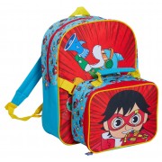 Ryans World Backpack With Lunch Bag Kids Nursery School Matching Bag Travel Set