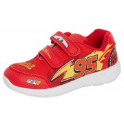 Disney Cars Sports Trainers Kids Lightning McQueen Easy Fasten Skate Shoes Pumps