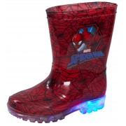 Marvel Spiderman Light Up Wellington Boots