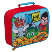 Teen Titans Go! Lunch Bag Boys Insulated Lunch Box for Kids School Cooler Bag