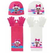LOL Surprise Dolls Hat, Glove And Scarf Set