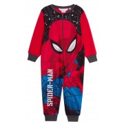 Boys Spiderman Fleece All In One Kids Marvel Fleece Pyjamas Pjs Nightwear Size
