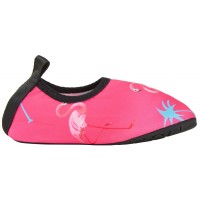 Girls Flamingo Aqua Socks