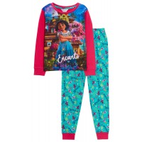 Girls Disney Encanto Pyjamas For Kids Full Length Mirabel Pjs Set Nightwear Size