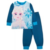 Girls Disney Frozen Elsa Long Pyjama Set