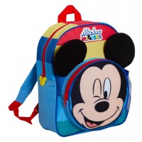 Mickey Mouse Backpack Boys 3D Disney Bag For Kids Travel Nursery School Rucksack