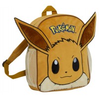 Pokemon Eevee 3D Plush Backpack Kids Character School Rucksack Lunch Book Bag