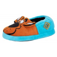 Kids Scooby Doo Slippers Boys Girls 3D Slip On Mules Warm Lined House Shoes