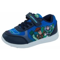 Disney Toy Story Boys Elastic Easy Fasten Sports Trainers Shoes