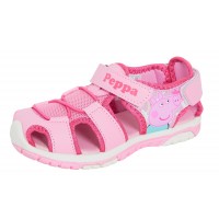 Girls Peppa Pig Sandals Kids Pink Closed Toe Sports Sandals Walking Summer Shoes