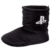 Boys PlayStation Slipper Boots Kids Sony Gamer Warm Fleece Slippers House Shoes
