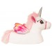 Girls Character Slippers - 3D Unicorn White