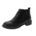 Girls Faux Leather Chelsea Ankle Boots