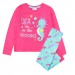 Girls Slogan Pyjamas Childrens Pjs Kids Infants Toddlers Soft Luxury Lounge Set
