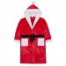 Novelty Santa Hooded Bath Robe
