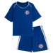 Kids Chelsea FC Short Pyjamas Boys Premiership Football Club Kit Shorts T-shirt