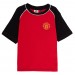 Kids Manchester United Short Pyjamas Boy Premiership Football Kit Shorts T-shirt
