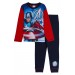 Boys Captain America Full Length Pyjamas Kids Marvel Avnegers Long Pjs Nightwear