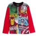Boys Avengers Full Length Pyjamas Kids Marvel Super Hero Long Pjs Set Size