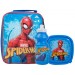 Spiderman Boys Lunch Bag + Sandwich Box + Bottle Set