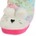 Girls Rabbit Slipper Boots Kids Rainbow Slippers Ankle Booties House Shoes Size