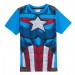 Boys 3 Pack Of Avengers T-Shirts Kids Marvel Dress Up Tops Short Sleeved Tee