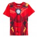 Boys 3 Pack Of Avengers T-Shirts Kids Marvel Dress Up Tops Short Sleeved Tee