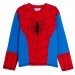 Boys Marvel Spiderman Dress Up Pyjamas Kids Novelty Full Length Pj Set Nightwear