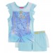 Disney Princess Short Pyjamas Girls Dress Up Shorties Pj Set Kids Nightwear Size