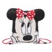 Girls Novelty 3D Minnie Mouse Drawstring Gym Bag Disney Nursery Swim Backpack