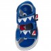 Boys Novelty Shark Sandals - Blue