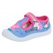 Girls Peppa Pig Mary Jane Canvas Pumps Kids Easy Fasten Sports Trainers Plimsoll