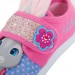 Girls Lily Bobtail 3D Ears Canvas Pumps Kids Peter Rabbit Trainers Plimsolls