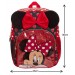 Minnie Mouse Girls Backpack Kids Disney School Nursery Rucksack Lunch Book Bag