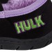 Boys Incredible Hulk Light Up Flashing Slippers Kids Marvel Slip On House Shoes