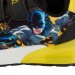 Boys Batman Light Up Sports Trainers Kids DC Comics Flashing Skate Shoes Size